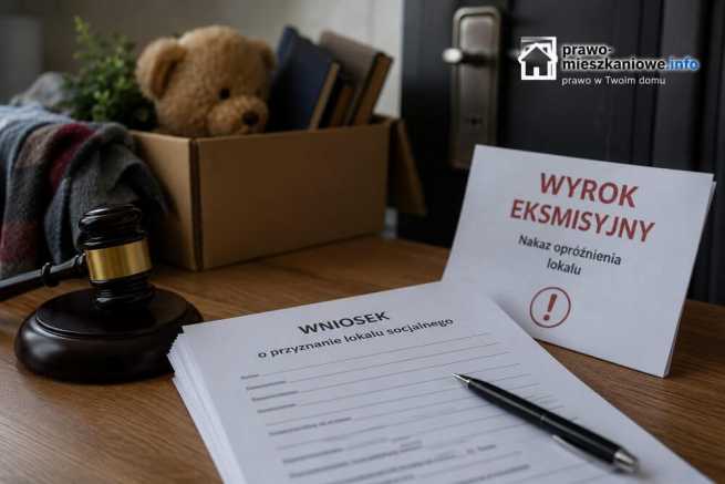 Jak złożyć wniosek o lokal socjalny po wyroku eksmisyjnym?